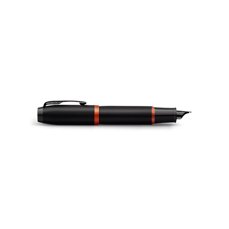 Pluma Fuente Parker IM Vibrant Rings Naranjo-0
