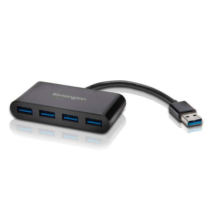 Kensington UH4000 - Hub - 4 x SuperSpeed USB 3.0 - sobremesa-0