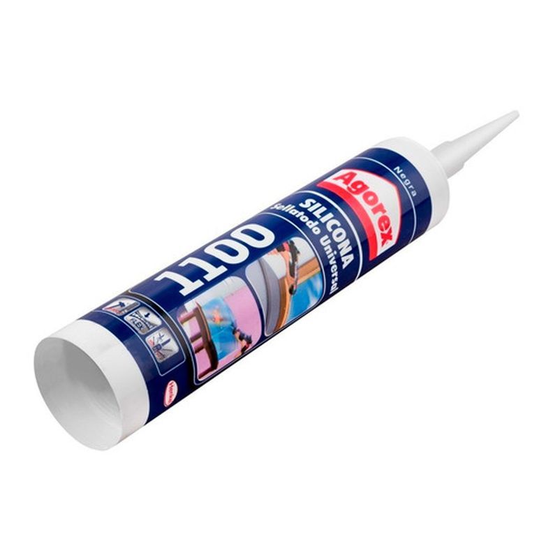 Silicona Sellante Profesional Agorex 1100 Aluminio 300Ml-3