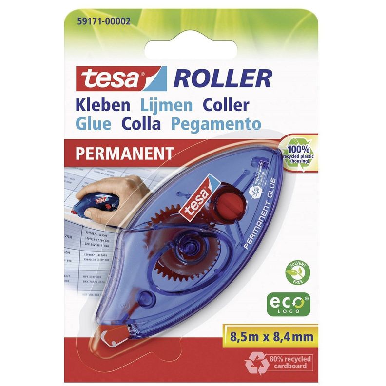 Pegamento Roller Adhesivo Permanente Ambidiestro Tesa-0