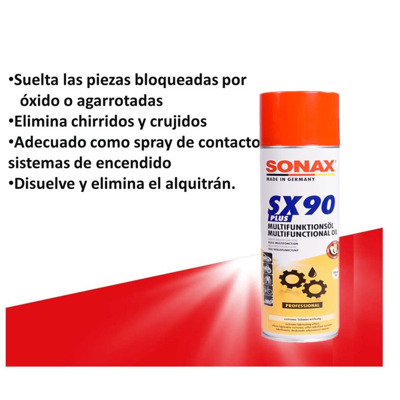 Limpiador Multiusos SONAX SX90 PLUS 400ml-4
