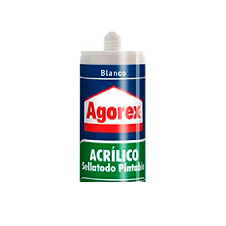 Sellante Profesional Acrilico Agorex 600 Blanco 300Ml-3