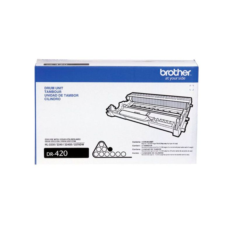 Brother Dr420 Kit D Tambor Para 12000 Paginas Negro-2