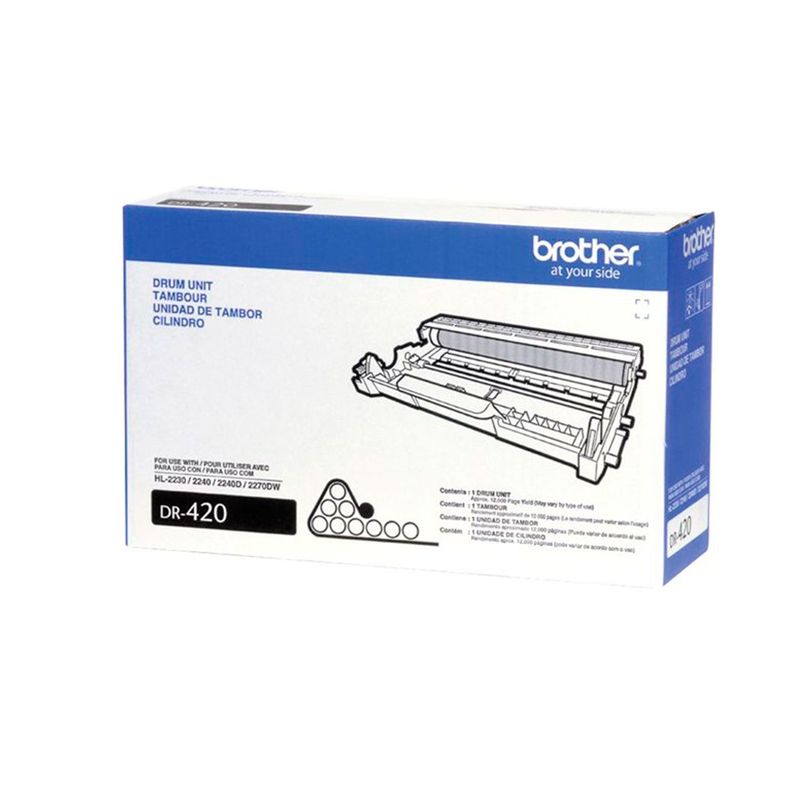 Brother Dr420 Kit D Tambor Para 12000 Paginas Negro-1