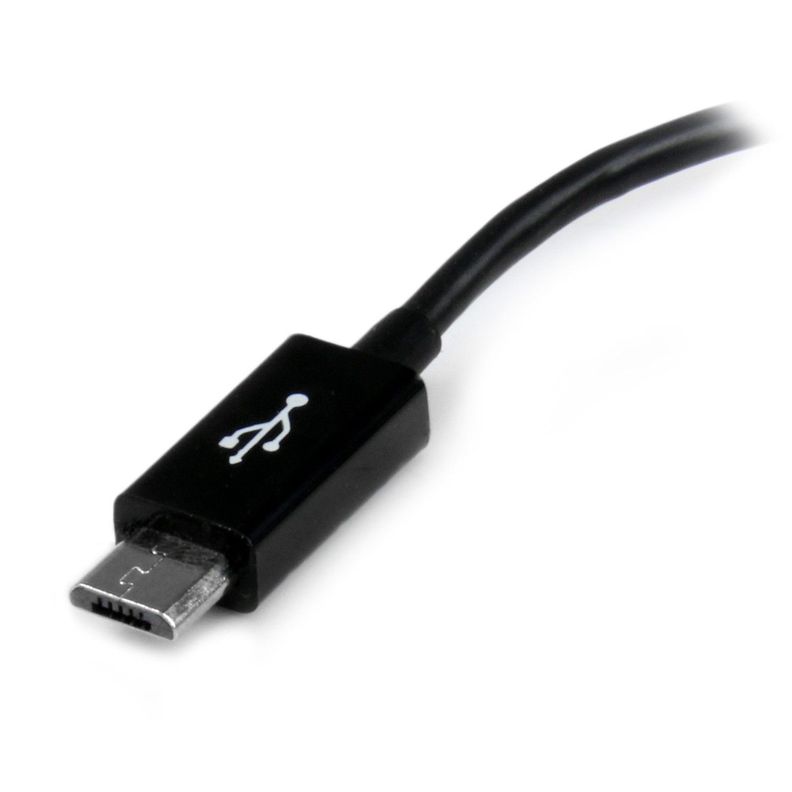 Adaptador 12Cm Micro Usb Macho A Usb A Hembra OTG Startech-2