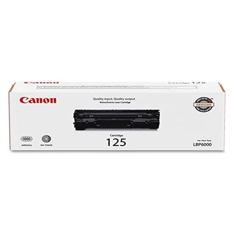 Toner 125 Canon Rendimiento 1600 Paginas Color Negro-0