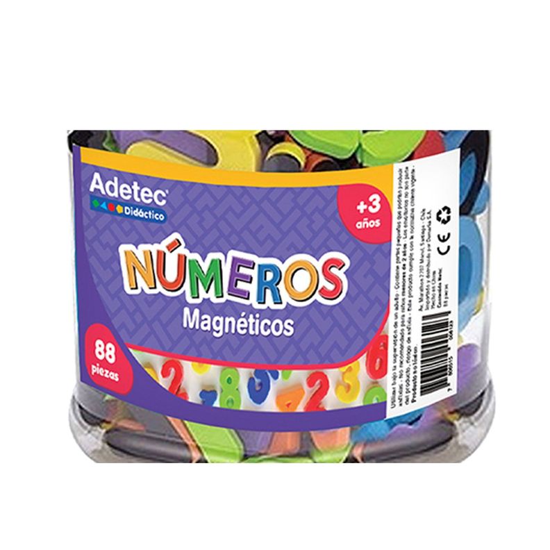 Juego Educativo Numeros Magneticos 88 Piezas-4