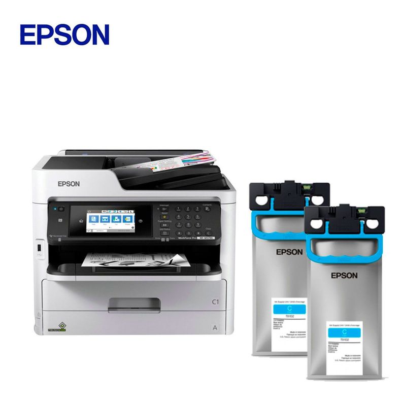 Epson T01d220 Ink Cartridge Cyan Wf-c579r-2