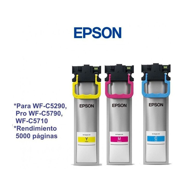 Tinta Epson T941 Yellow Workforce Wf C5710 C5790 C5210 C5290-4
