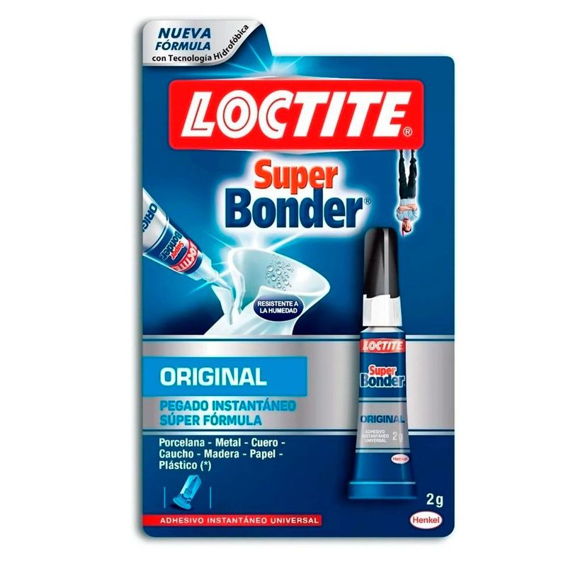 Loctite Super Bonder Original 2 Grs Adhesivo Instantáneo-2