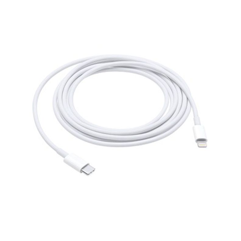 Cable para Apple Lightning Puerto USB-C 2MT Blanco Iphone-3