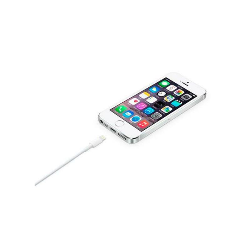 Cable para Apple Lightning Puerto USB-C 2MT Blanco Iphone-4