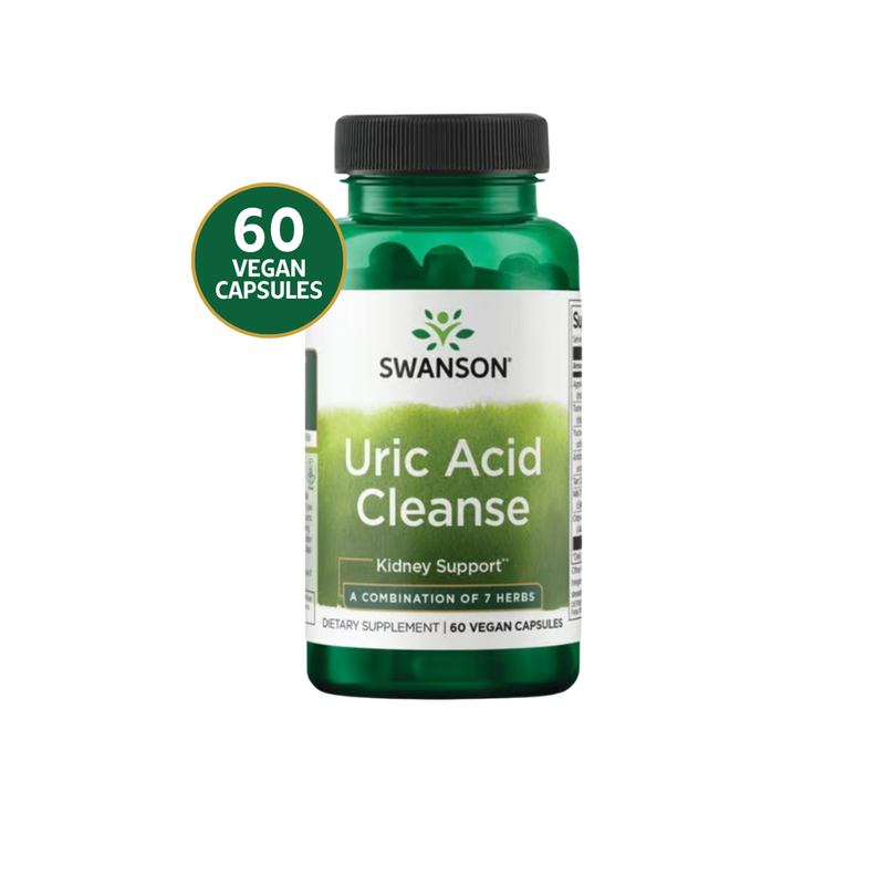 SWU849 Ultra Uric Acid Cleanse 60 Veg Caps Verde 38x40