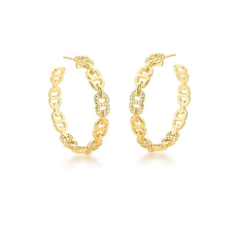 Aros Tropicales Dorados-0