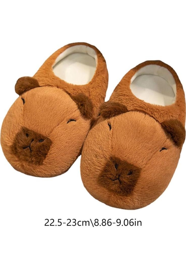 Pantuflas Tiernas Capibara Animal-1