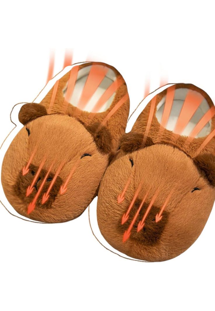 Pantuflas Tiernas Capibara Animal-2