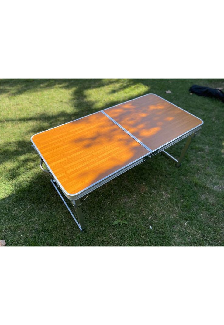 Mesa Pleglable Madera Camping Picnic-3