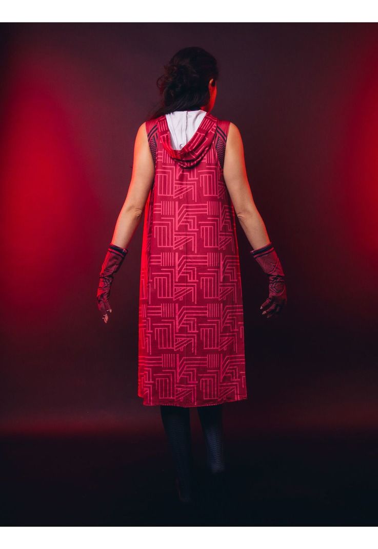Disfraz Cosplay Bruja Escarlata de Wanda Visión Marvel-2