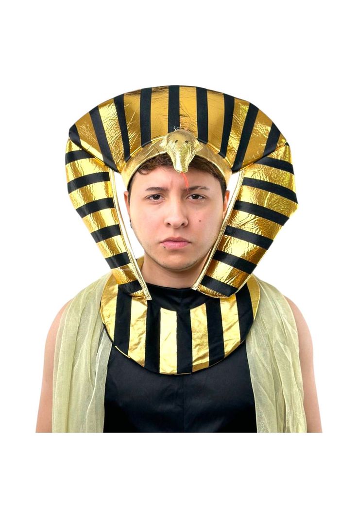 Casco Sombrero De Faraón Egipcio Accesorios De Cosplay-0