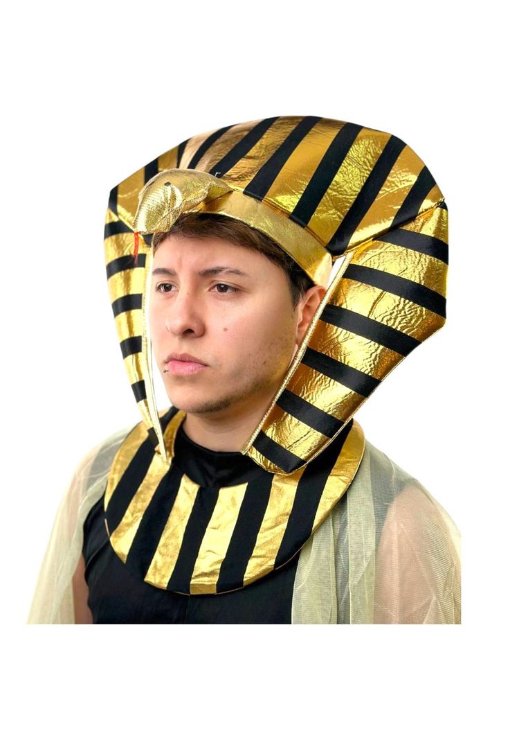 Casco Sombrero De Faraón Egipcio Accesorios De Cosplay-2