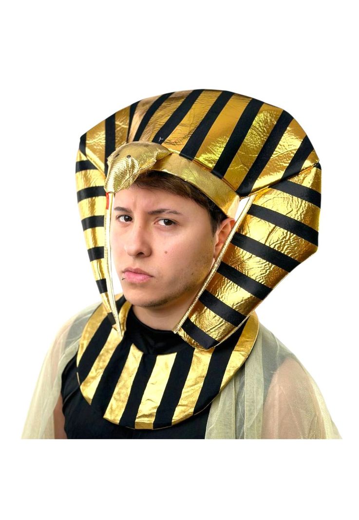 Casco Sombrero De Faraón Egipcio Accesorios De Cosplay-3