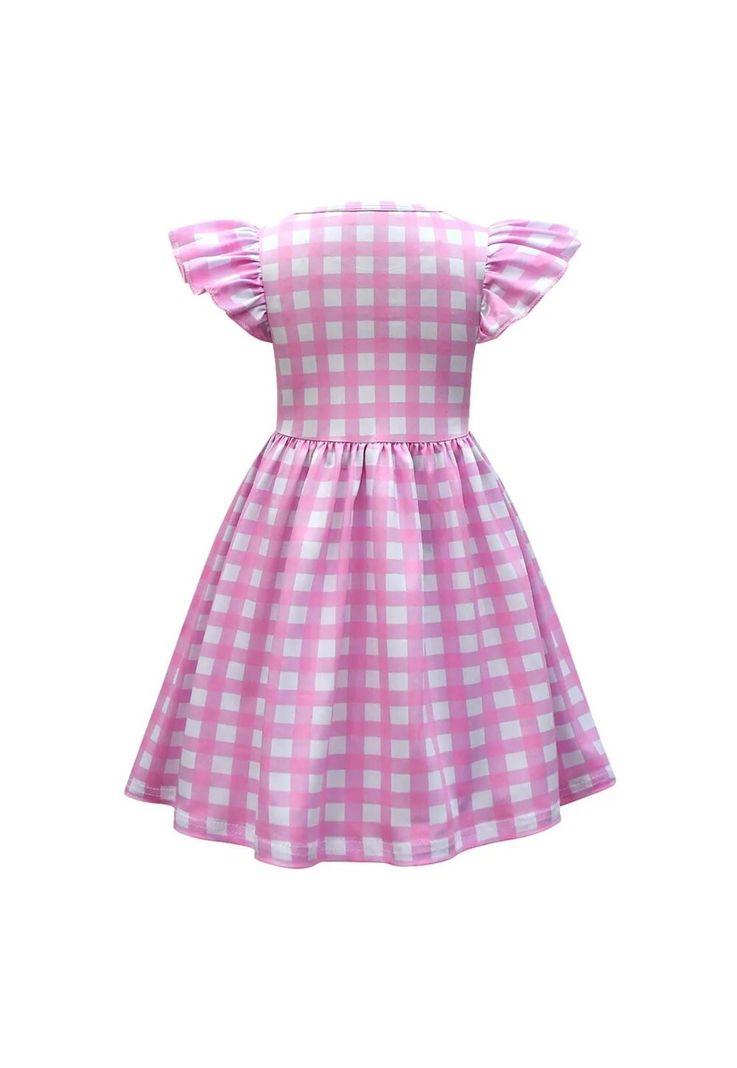 Cosplay Barbie Vestido Clásica - Disfraz Pelicula Infantil-1