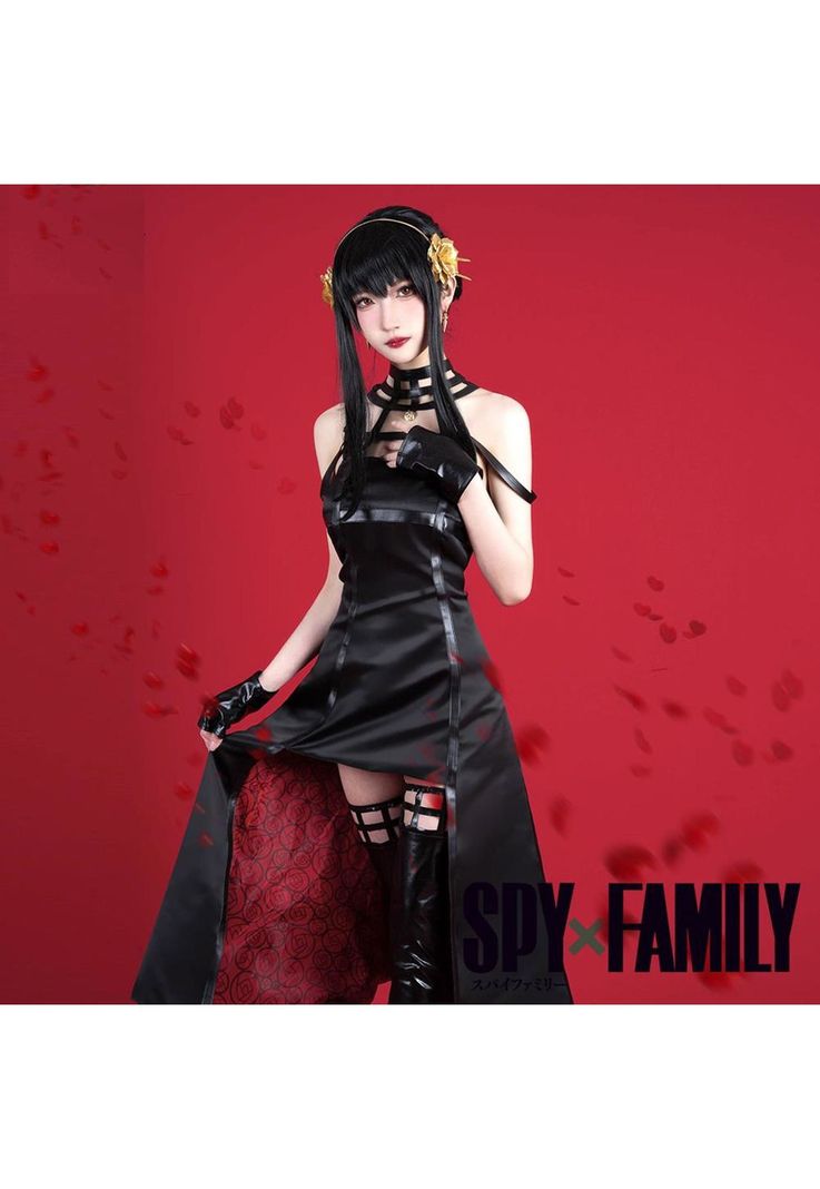 Disfraz Cosplay Yor Briar Spy X Family-6