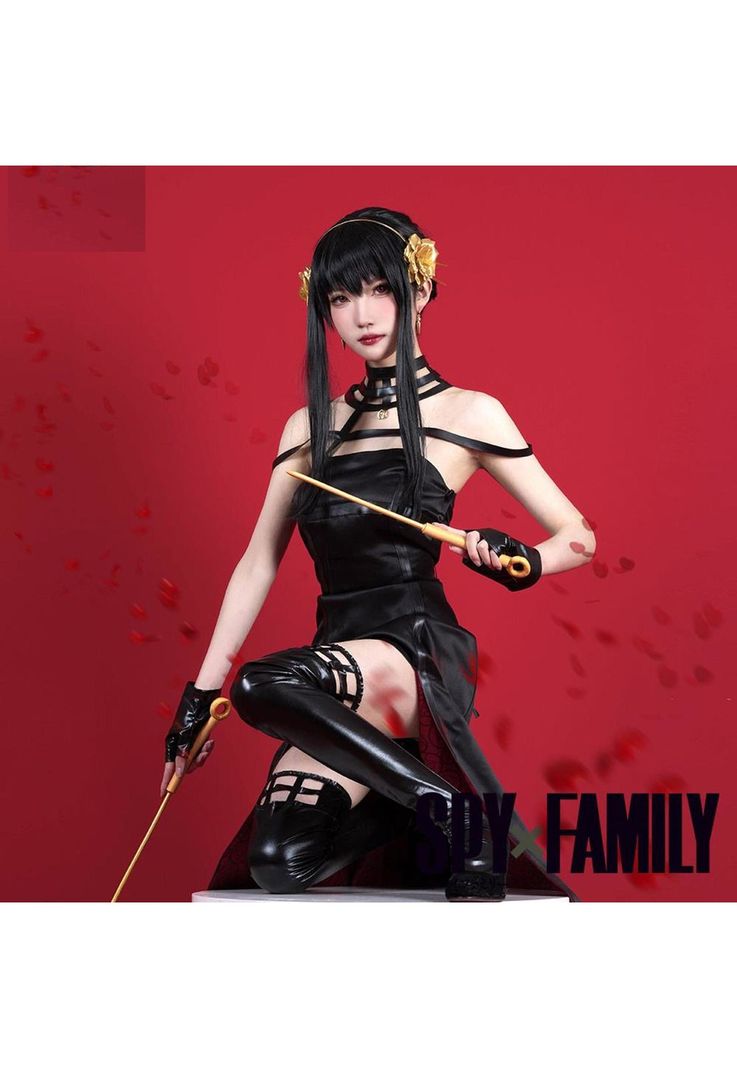 Disfraz Cosplay Yor Briar Spy X Family-7