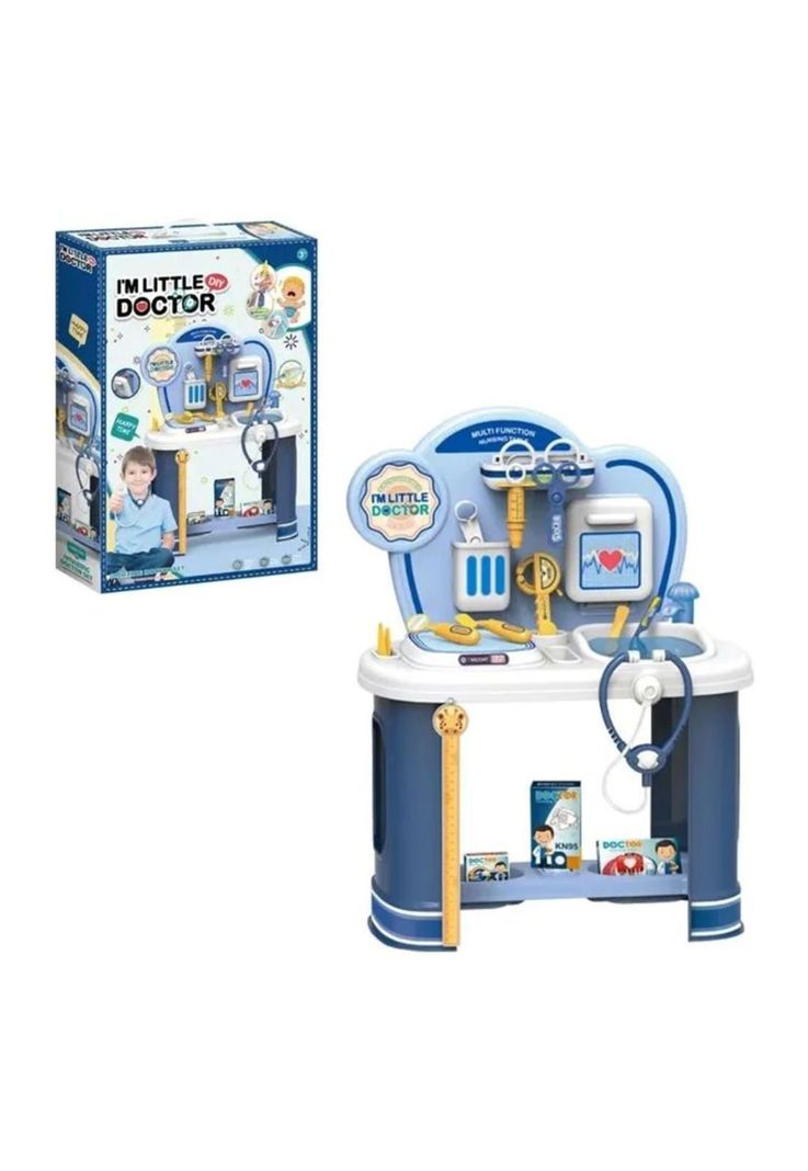 Set Juego Medico 60 CM con Agua Educativo Para Niños-0