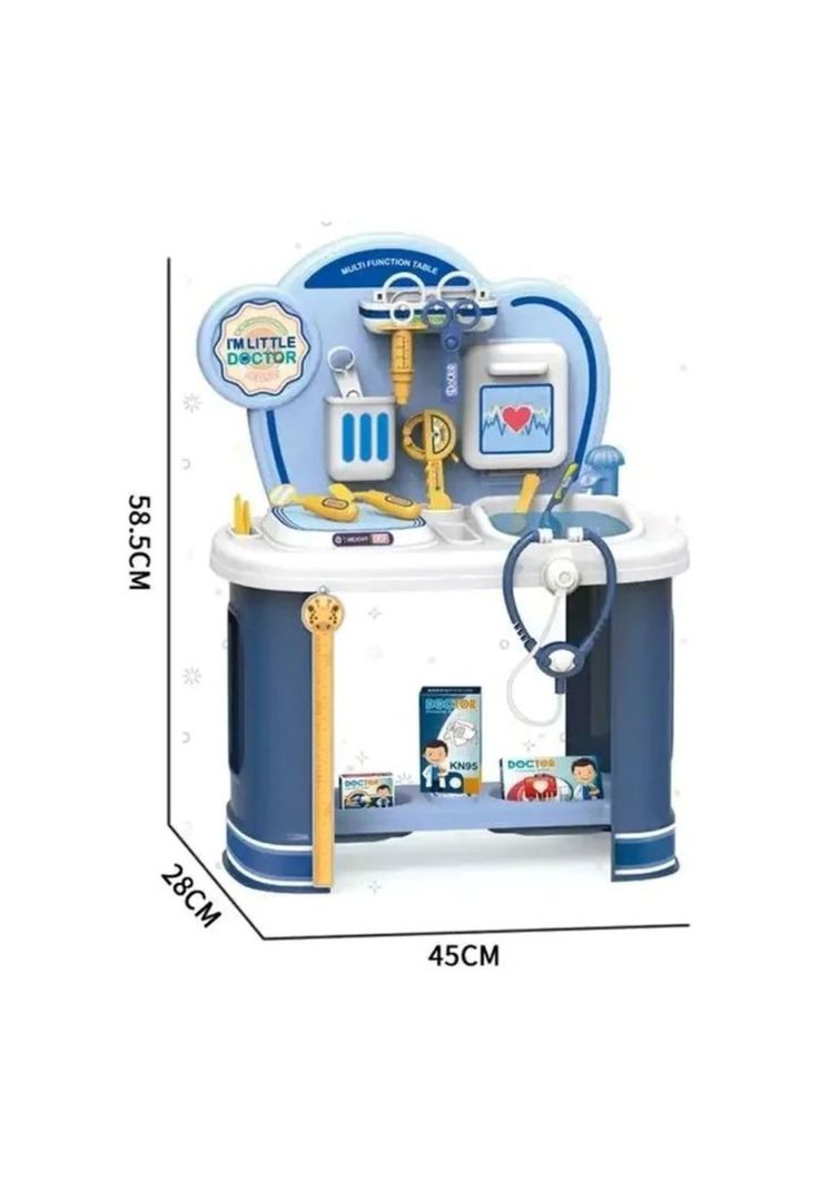 Set Juego Medico 60 CM con Agua Educativo Para Niños-1