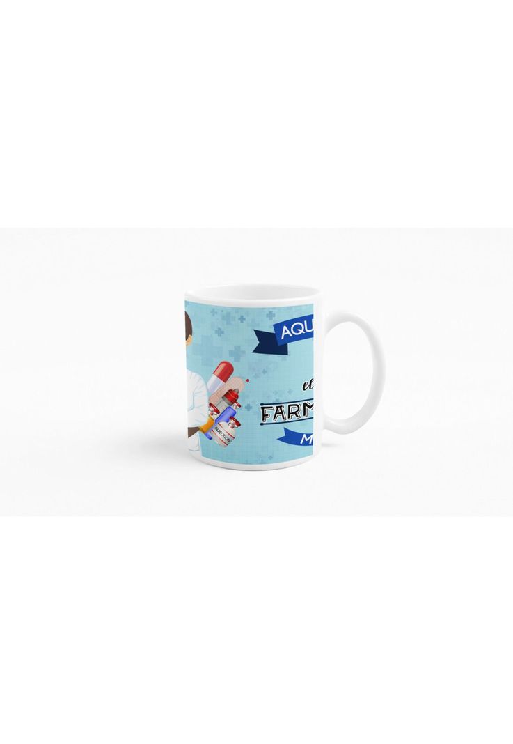 Tazones tazas blancas para el Farmaceuta Personalizado-2