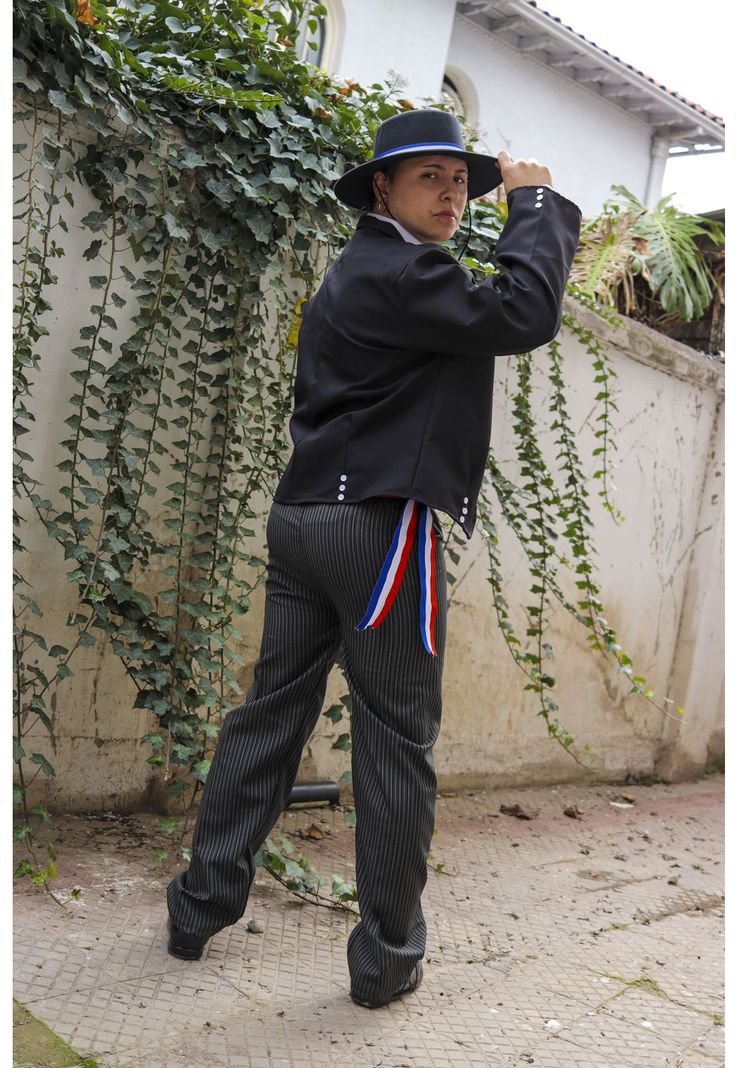 Traje Tipico Vestimenta Huaso Adulto Fiestas Patrias Chile-9