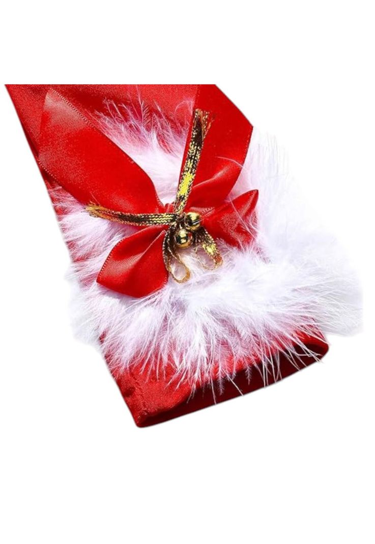 Guantes Navideños Femeninos Rojos-4