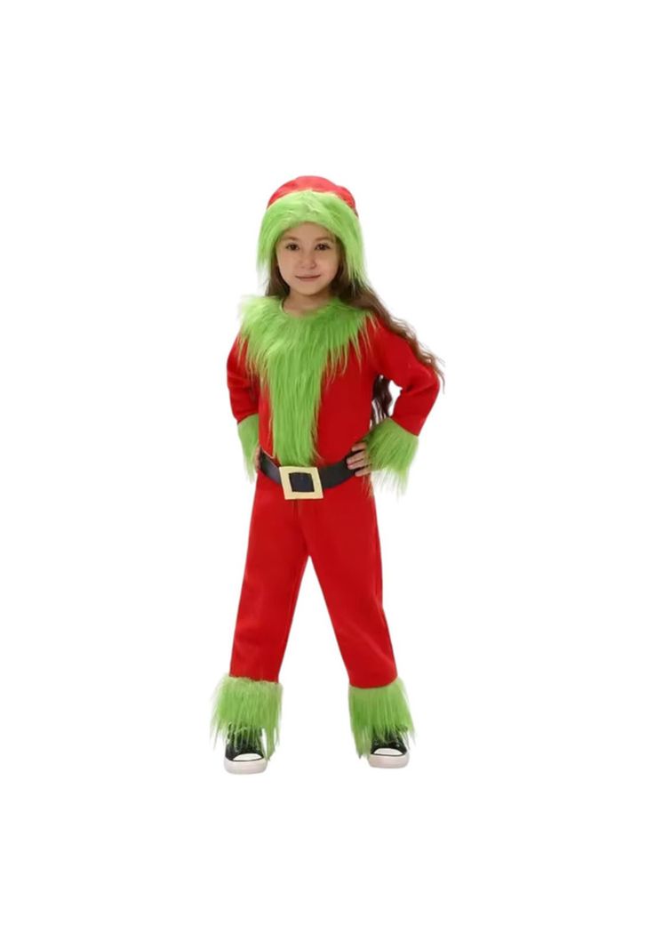 Disfraz Infantil El Grinch Navidad-1