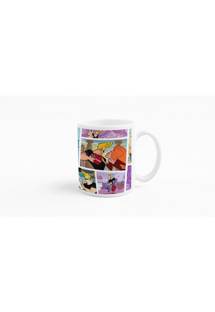Tazones tazas blancas Cartoon Network Jhonny Bravo-2
