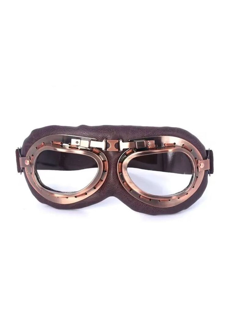 Cosplay Gafas De Moto Vintage Piloto Steampunk-8