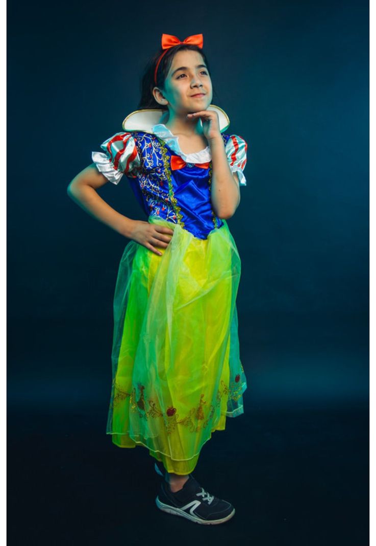 Disfraz Infantil Blanca Nieves Disney Pelicula Niñas Cuento-2