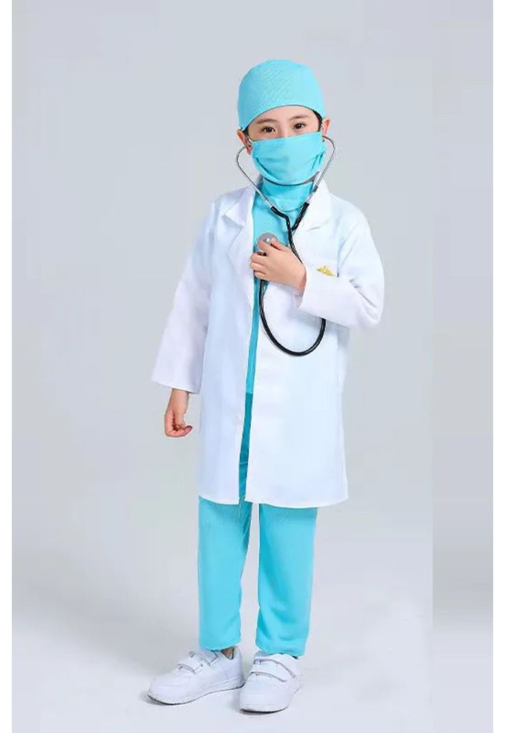 Disfraz Trajes De Doctor Cirujano Niño Cosplay-2