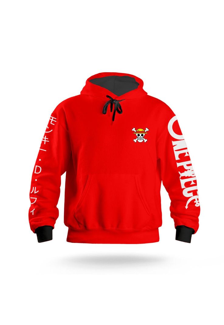 Poleron Capitan Monkey D Luffy One Piece-0