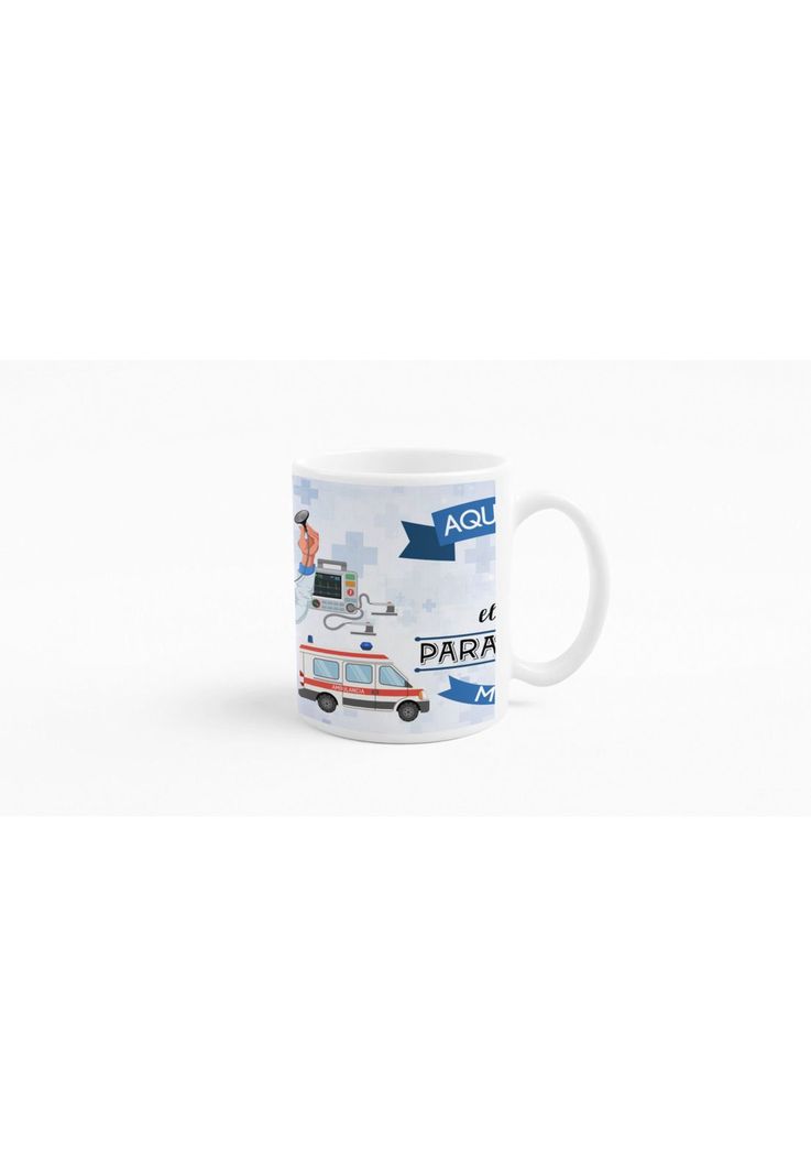 Tazones tazas blancas Para el Paramedico Personalizado-2