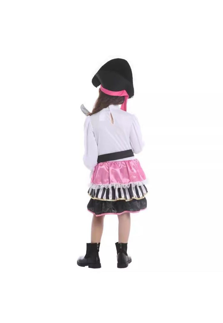 Disfraz Pink Pirata Niña -3