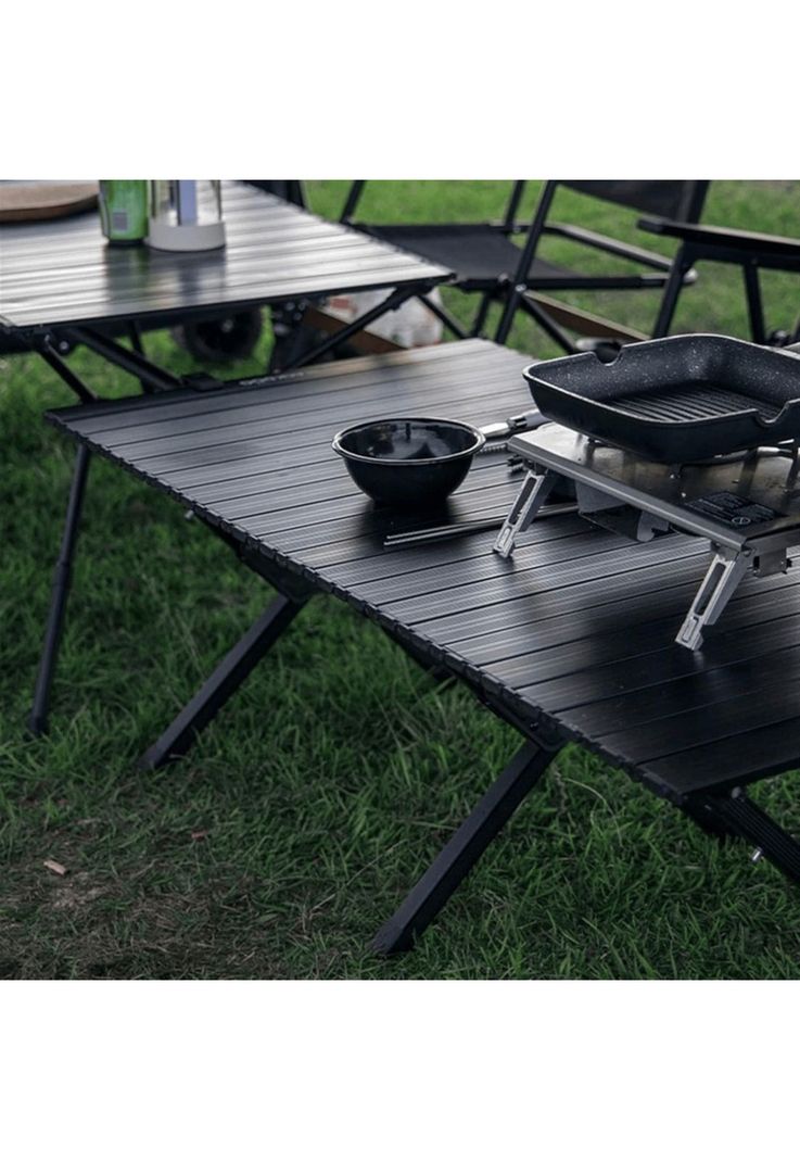 Mesa Plegable Portátil Camping Black Wild 120x60cm-1