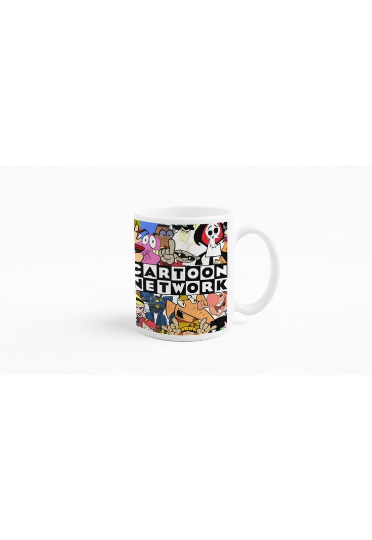 Tazones tazas blancas Cartoon Network Monitos Animados-2