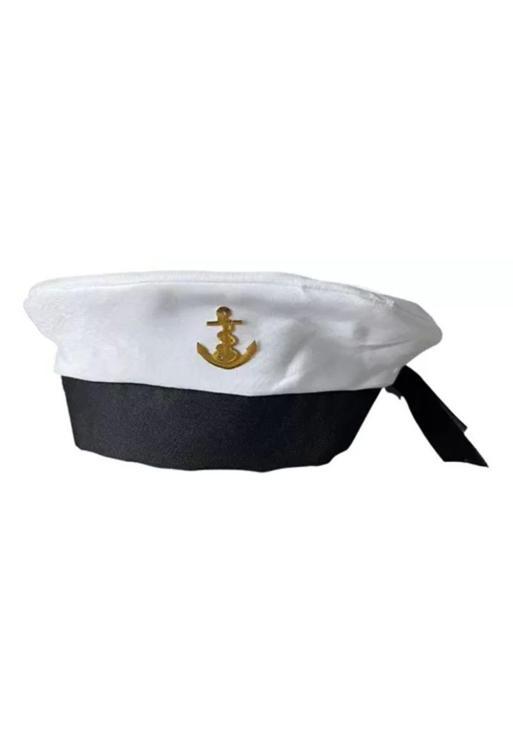 Sombrero Marino Gorro Naval Accesorio Disfraces Cotillon-4
