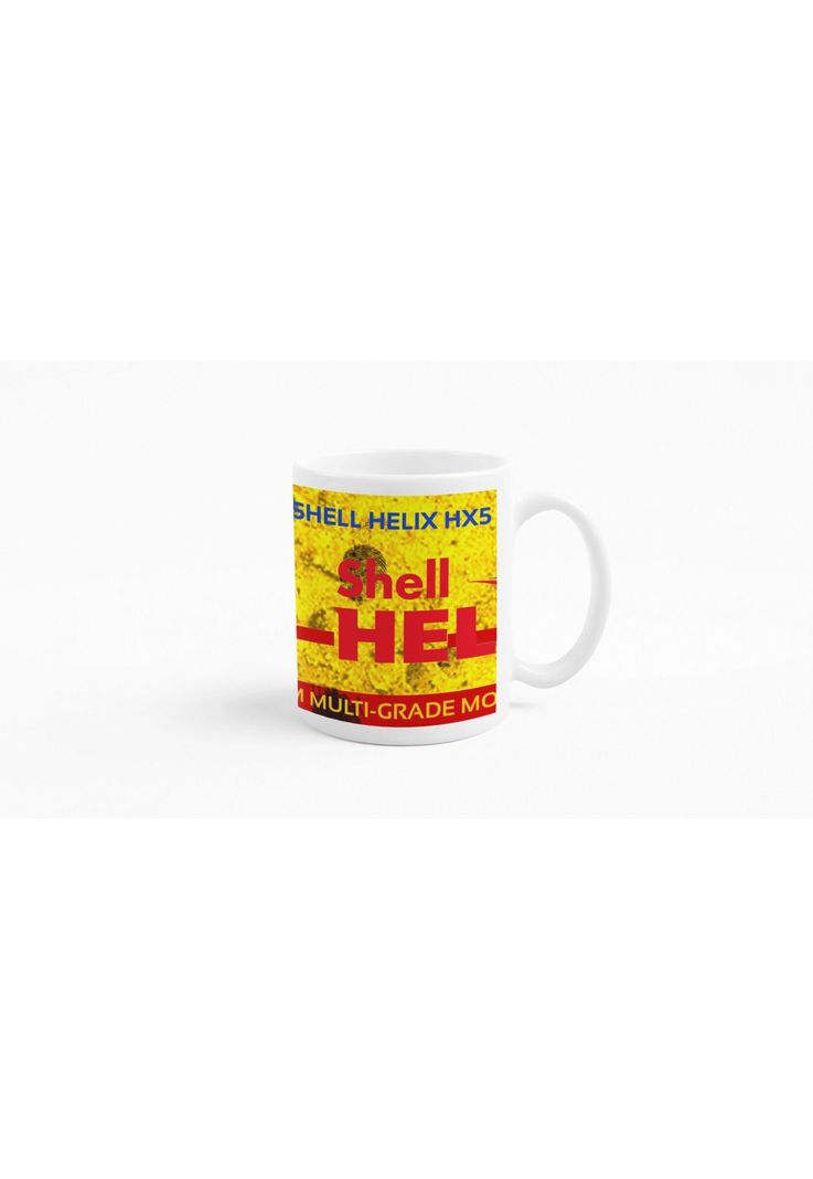 Tazones tazas blancas Shell Helix Vintage-2