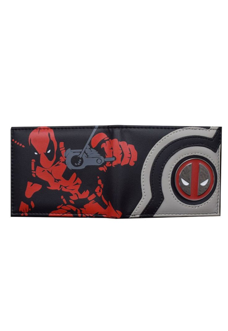 Billetera Deadpool Superheroe Marvel Deluxe-0
