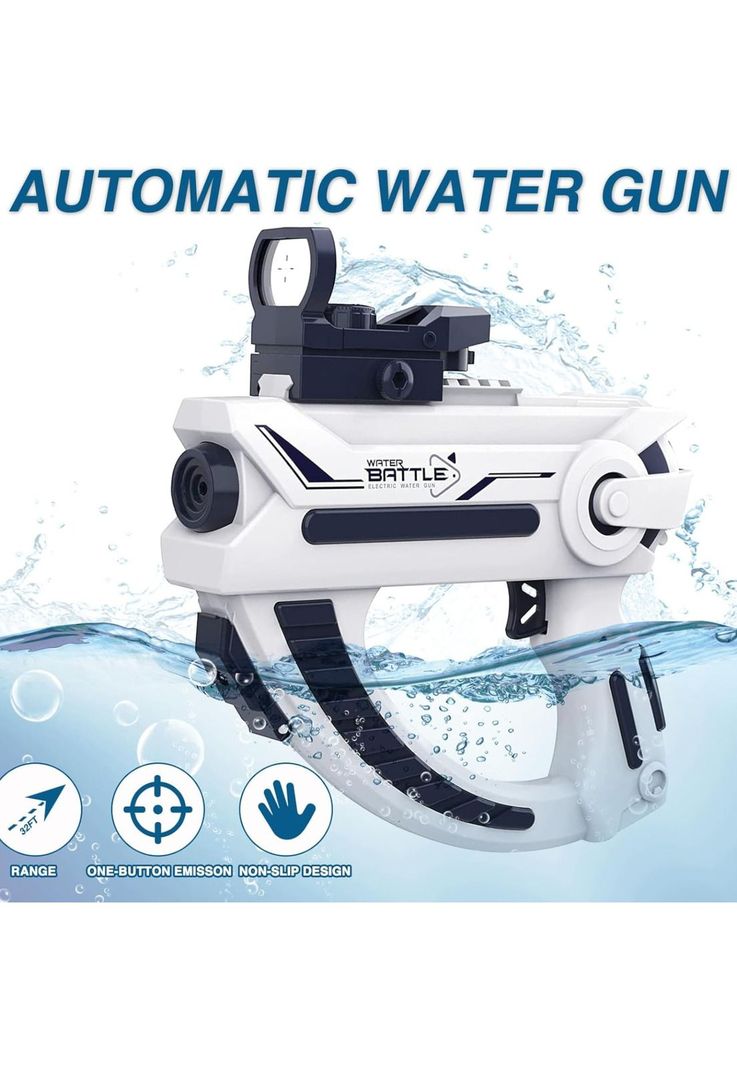 Pistola de Agua Premium con Mira Electrica-1