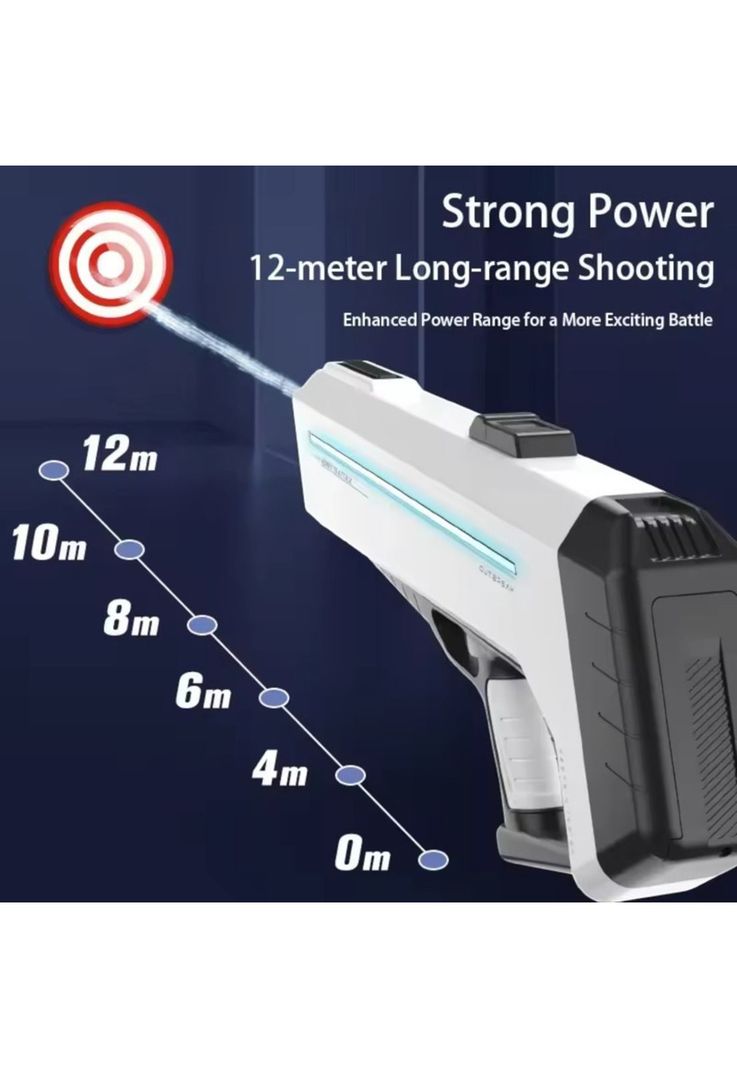 Pistola Agua Electrica Automática Verano Premium-3