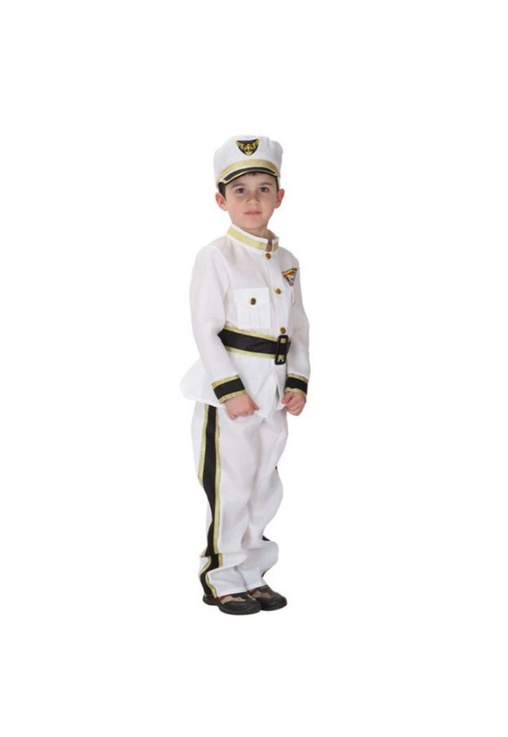 Disfraz Capitán Marino Infantil-2