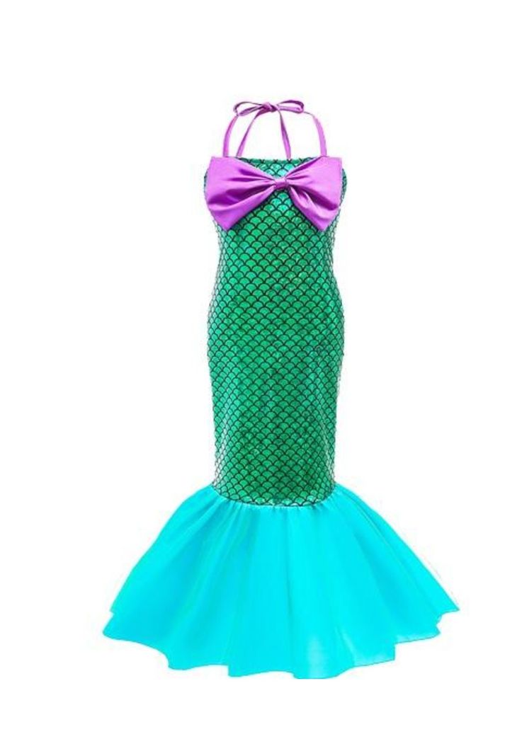 Disfraz Princesas Sirenita Ariel Para Niña Disney-0